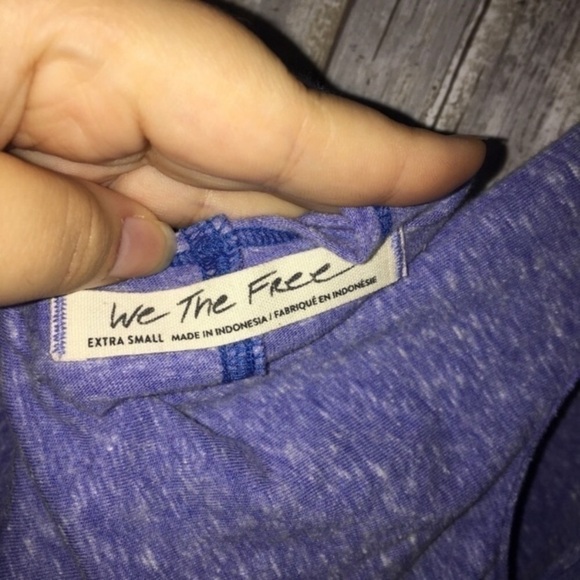 We The Free Blue Tank - Picture 5 of 5